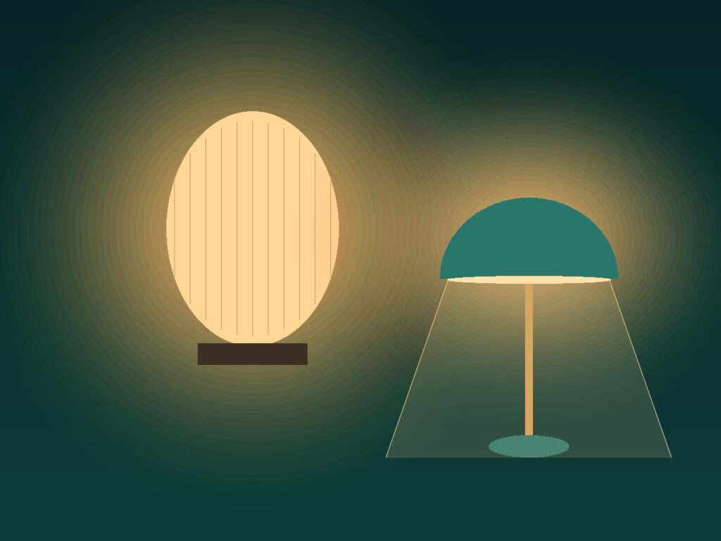 Lamply showroom lighting